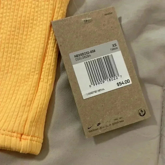 NWT women’s Nike swim bathing suit bikini crop top removable straps size XS - Picture 3 of 4